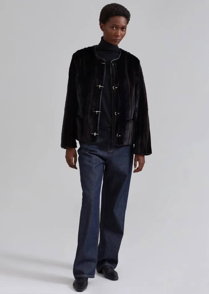 The Frankie Shop Laris Jeans 8211 Indigo Women Clothing