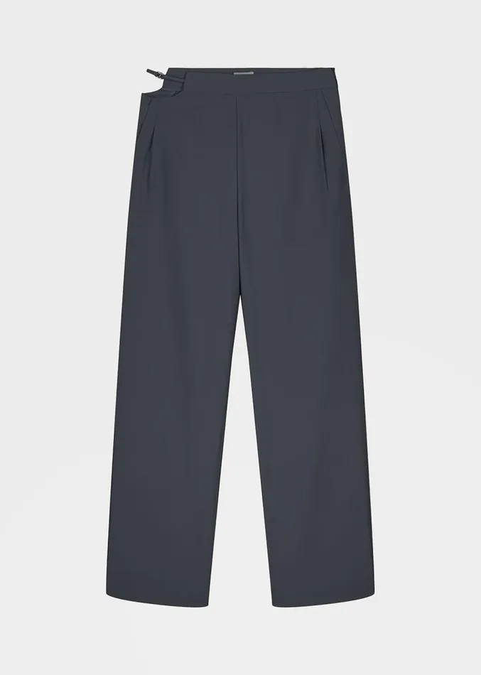 The Frankie Shop Louise Cut Out Trousers 8211 Charcoal Women Clothing