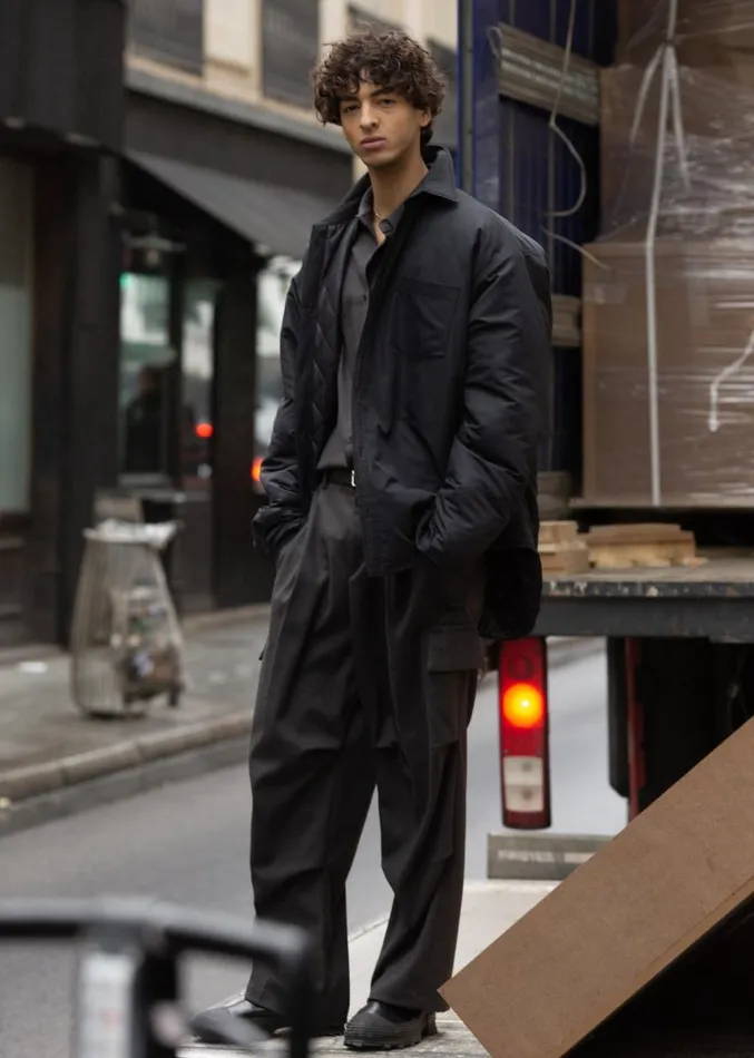 The Frankie Shop Maine Padded Shirt Jacket 8211 Black MenWomen Outerwear