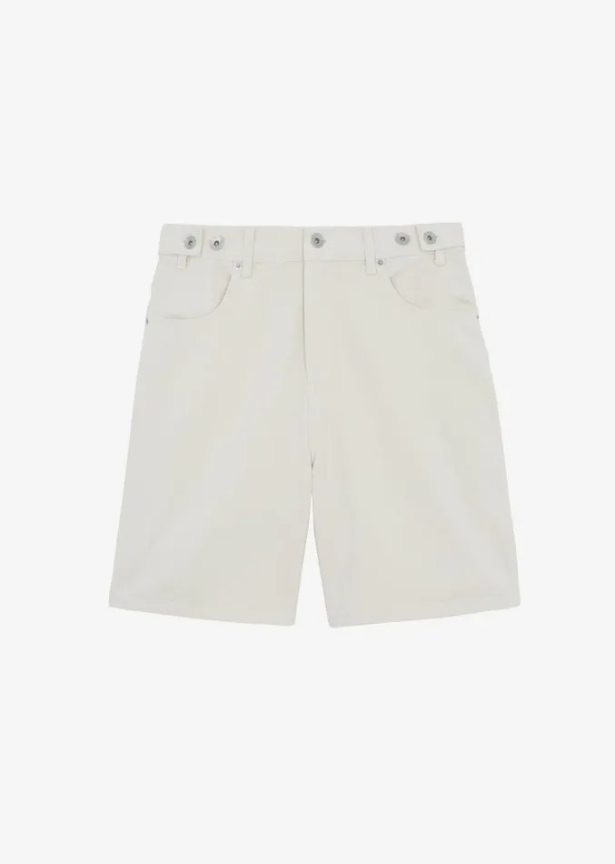 The Frankie Shop Meredith Denim Shorts 8211 Cream Women Denim