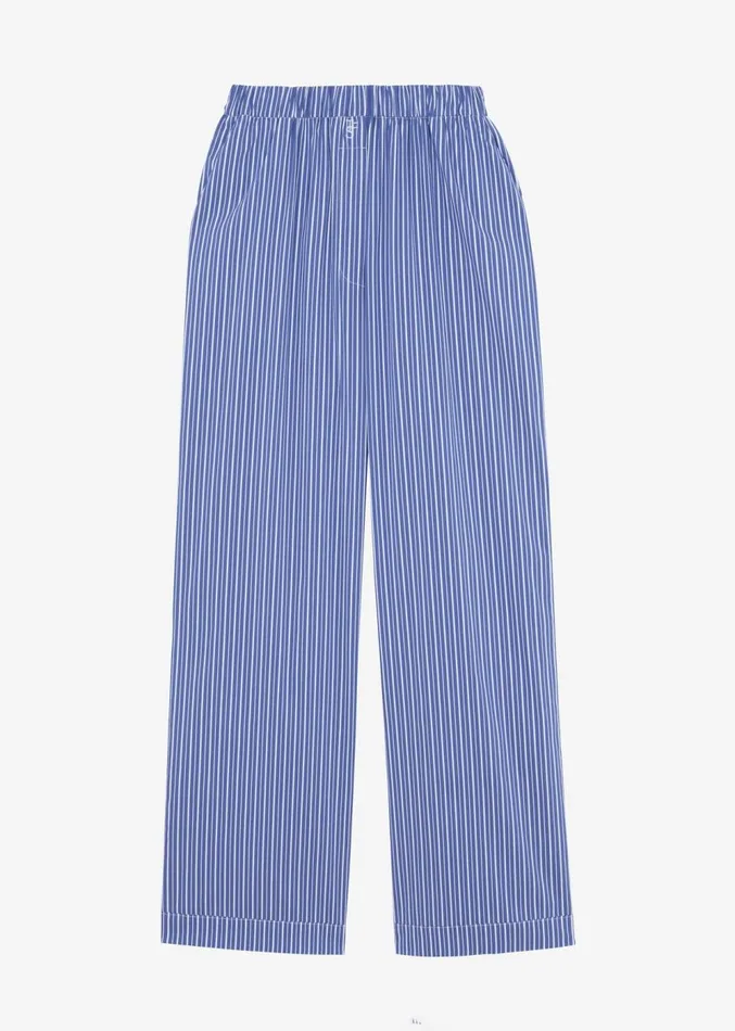 The Frankie Shop Mirca Elastic Pants 8211 Blue Multi Stripe Women Loungewear