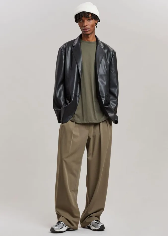 The Frankie Shop Olympia Blazer 8211 Black MenWomen Outerwear