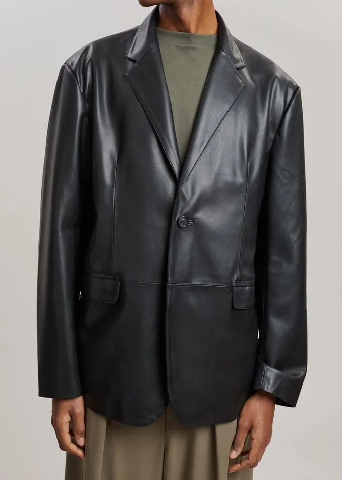 The Frankie Shop Olympia Blazer 8211 Black MenWomen Outerwear