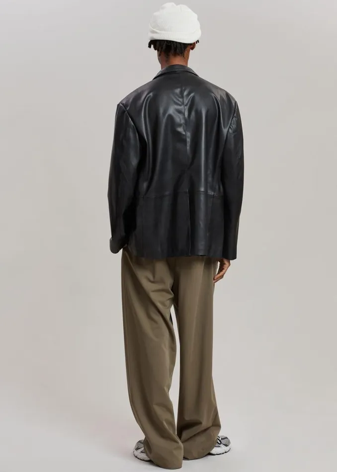 The Frankie Shop Olympia Blazer 8211 Black MenWomen Outerwear