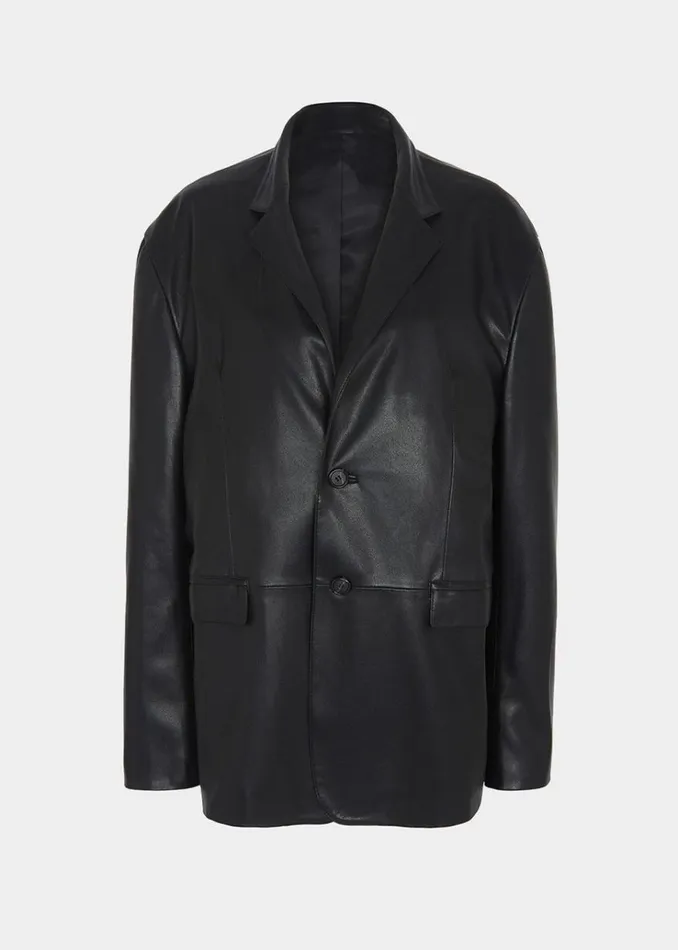 The Frankie Shop Olympia Blazer 8211 Black MenWomen Outerwear