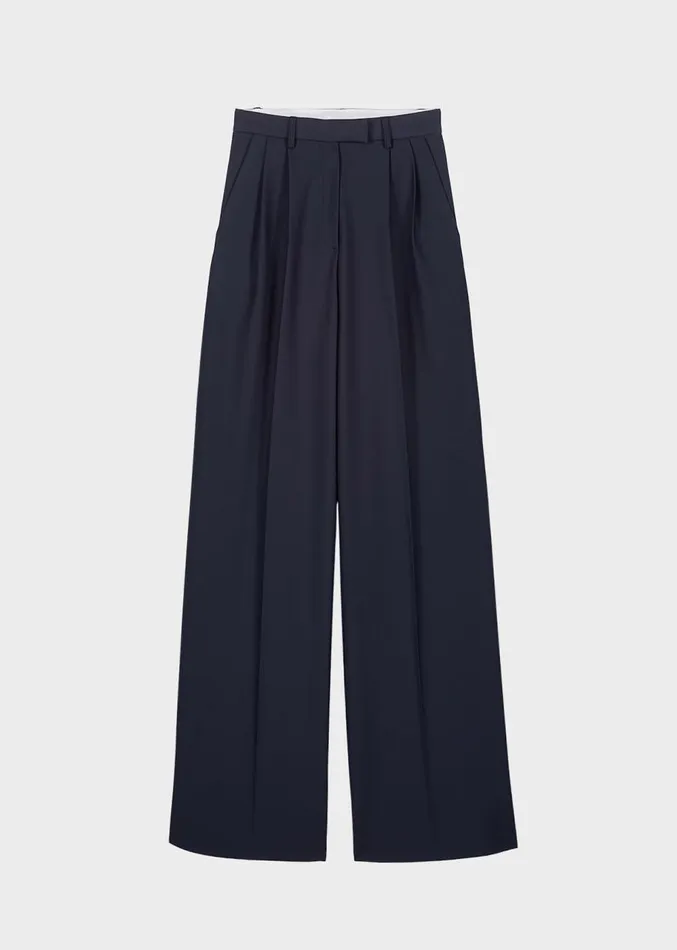 The Frankie Shop Opp Suit Pants 8211 Dark Navy Women Bottoms