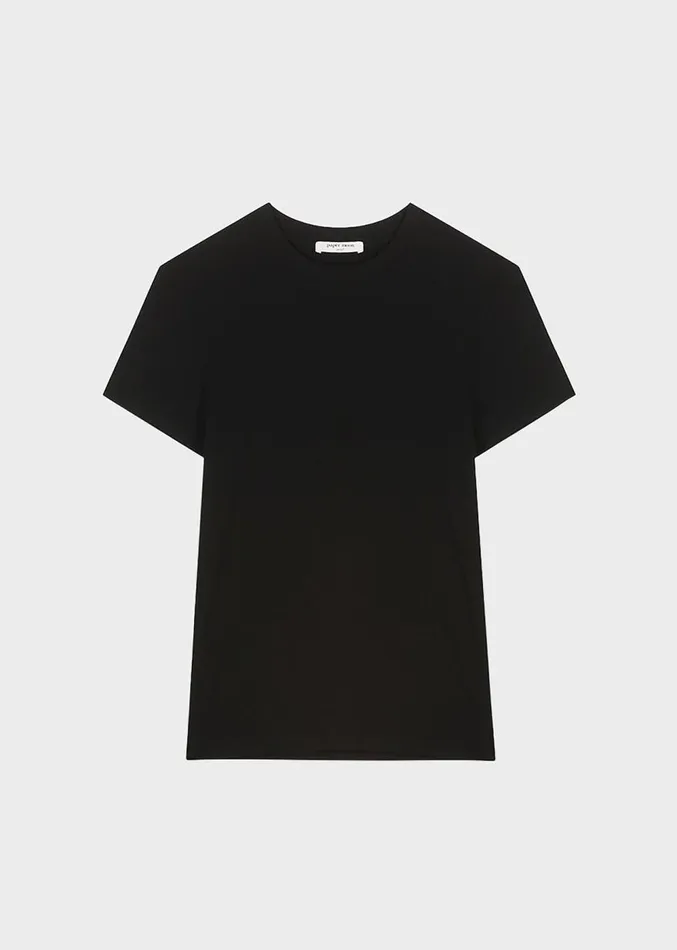 The Frankie Shop Palmira Tee 8211 Black Women Clothing