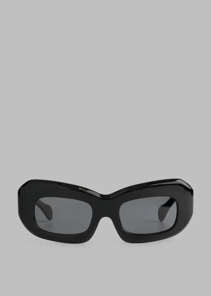 The Frankie Shop Port Tanger Baraka Sunglasses 8211 Black Acetate Women Accessories The Frankie Shop Port Tanger Baraka Sunglasses 8211 Black Acetate Women Accessories