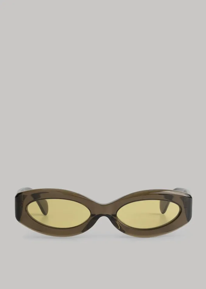 The Frankie Shop Port Tanger Crepuscolo Sunglasses 8211 Cardamom MenWomen Accessories The Frankie Shop Port Tanger Crepuscolo Sunglasses 8211 Cardamom MenWomen Accessories