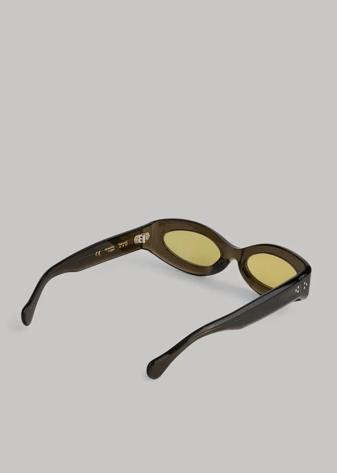 The Frankie Shop Port Tanger Crepuscolo Sunglasses 8211 Cardamom MenWomen Accessories