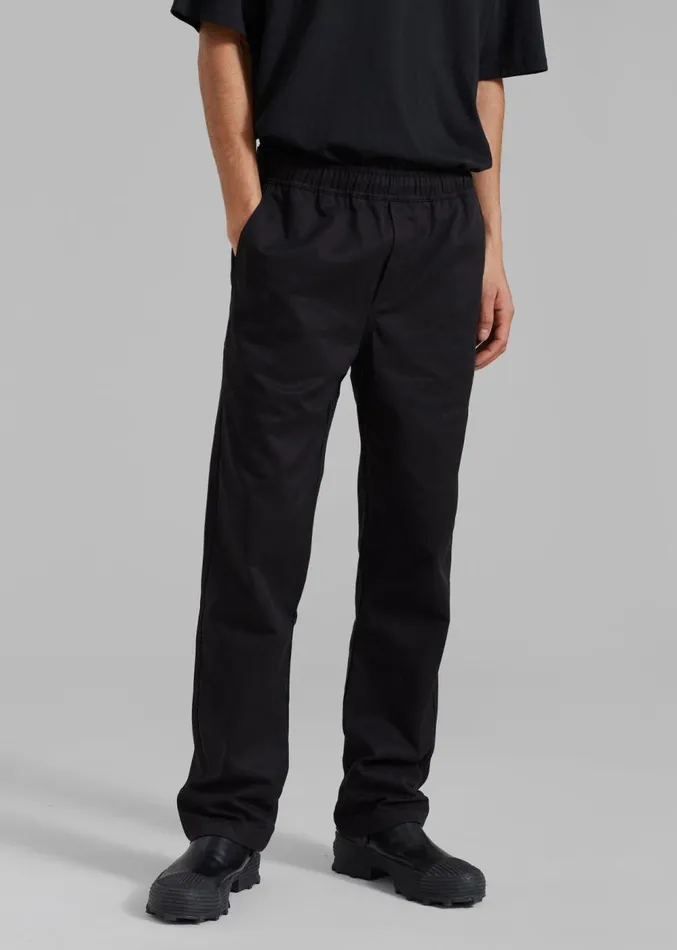 The Frankie Shop Samse and Samse Jabari Trousers 8211 Black Men Bottoms