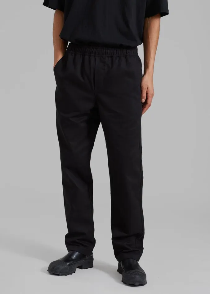 The Frankie Shop Samse and Samse Jabari Trousers 8211 Black Men Bottoms