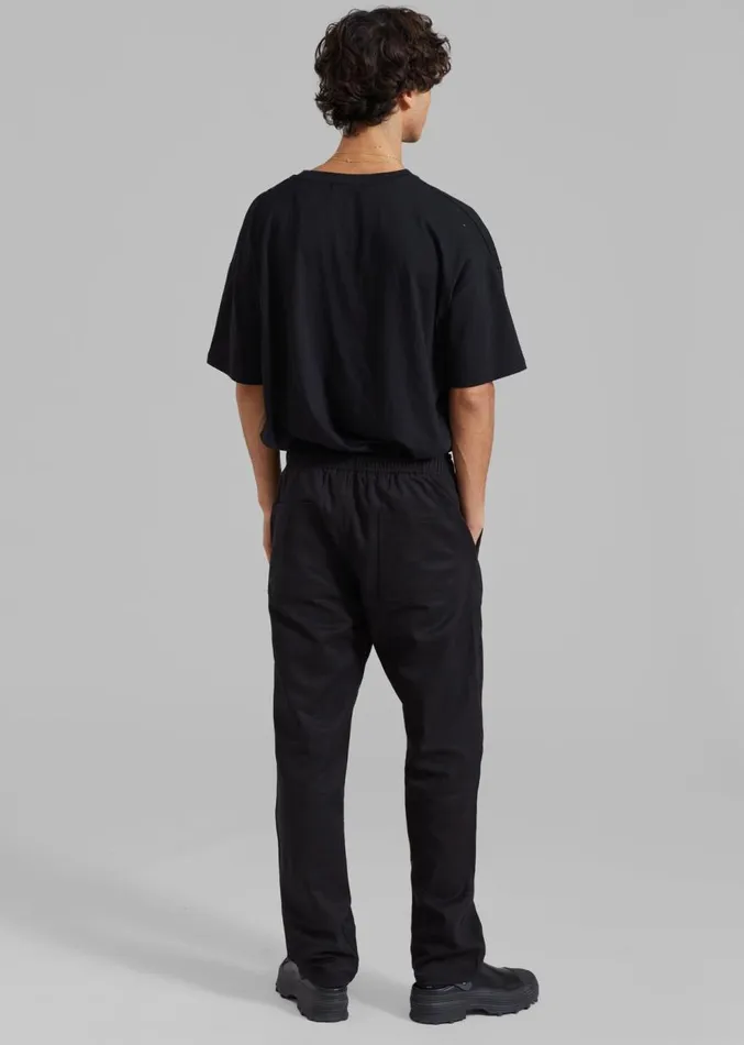 The Frankie Shop Samse and Samse Jabari Trousers 8211 Black Men Bottoms