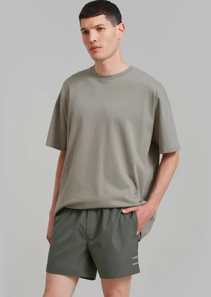 The Frankie Shop Samse and Samse Moses Swim Shorts 8211 Beetle Men Clothing
