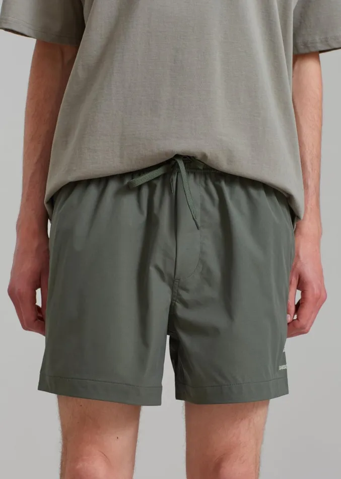 The Frankie Shop Samse and Samse Moses Swim Shorts 8211 Beetle Men Clothing