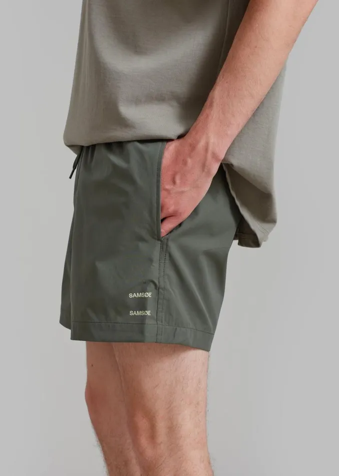 The Frankie Shop Samse and Samse Moses Swim Shorts 8211 Beetle Men Clothing