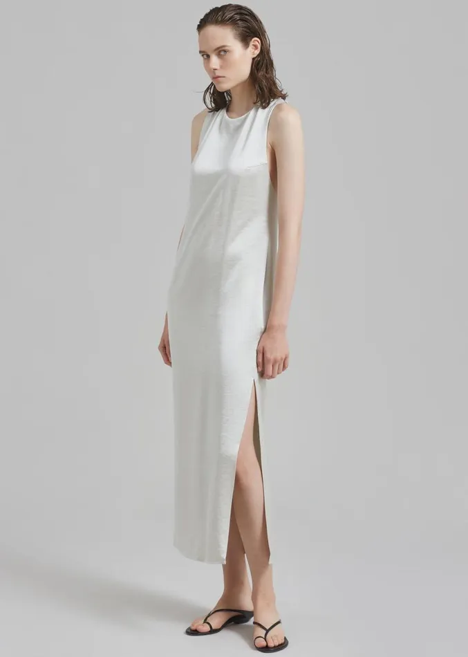 The Frankie Shop Samse Samse Ellie Dress 8211 White Onyx Women Dresses