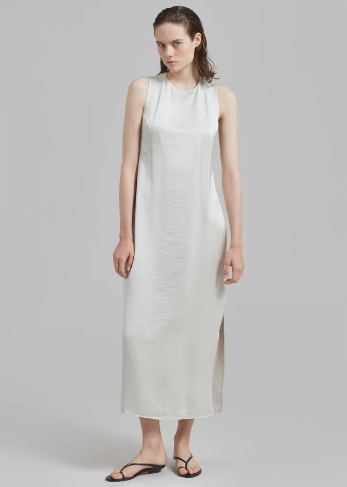 The Frankie Shop Samse Samse Ellie Dress 8211 White Onyx Women Dresses