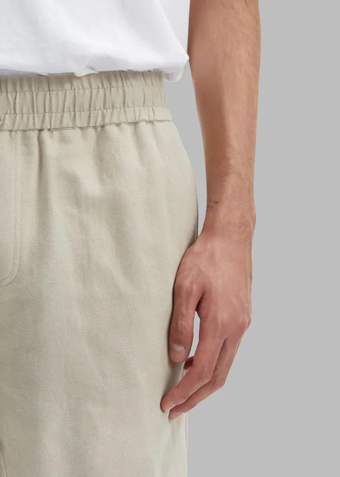 The Frankie Shop Samse Samse Smith Shorts 8211 Agate Grey Men Clothing