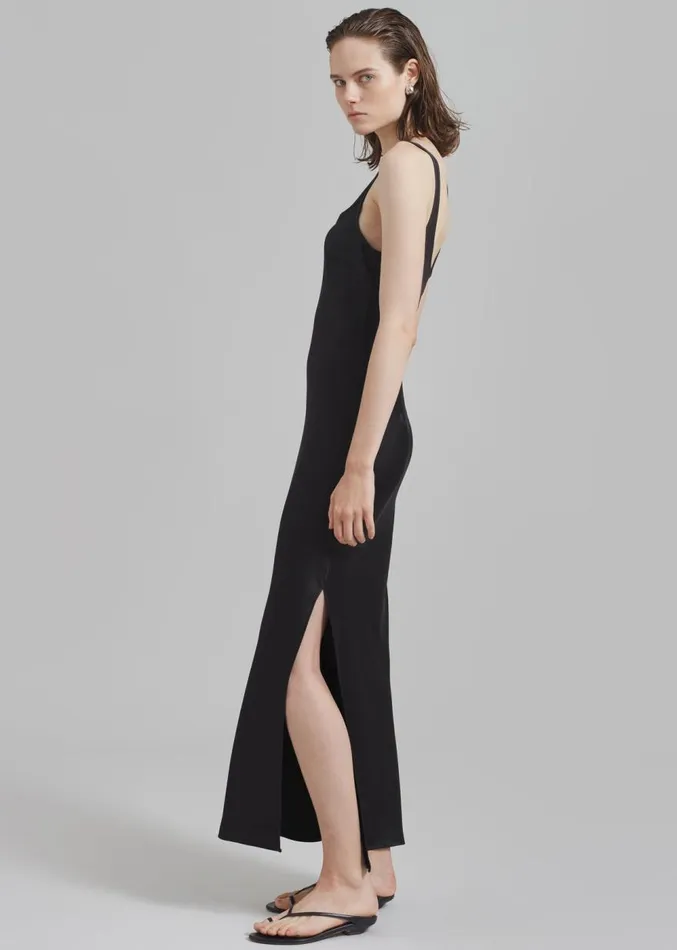 The Frankie Shop Samse Samse Sunna Dress 8211 Phantom Women Dresses