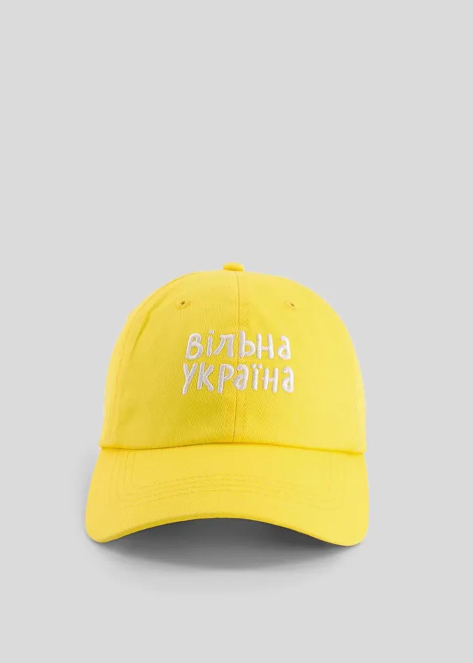 The Frankie Shop The Frankie Shop X Thomas Llu Free Baseball Cap 8211 Yellow MenWomen Accessories The Frankie Shop The Frankie Shop X Thomas Llu Free Baseball Cap 8211 Yellow MenWomen Accessories