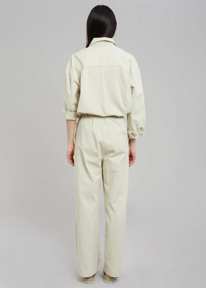 The Frankie Shop Tomo Pleated Pants 8211 Beige Women Bottoms