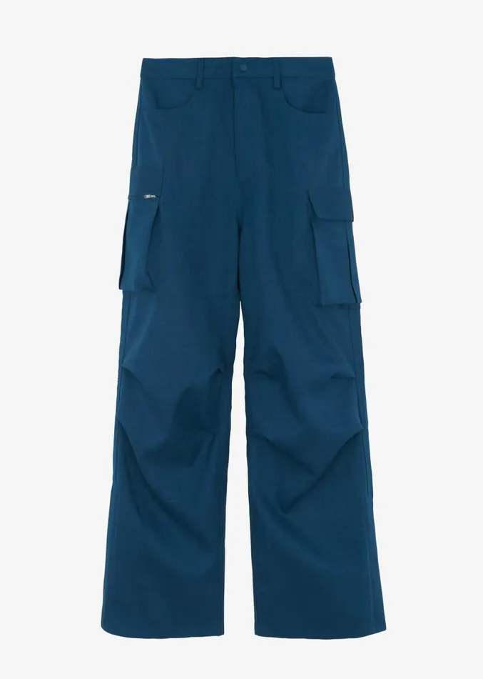 The Frankie Shop Valo Cargo Pants 8211 Navy Women Clothing