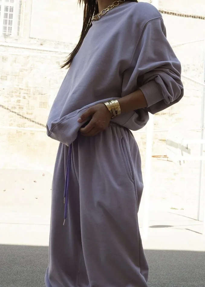 The Frankie Shop Vanessa Sweatpants 8211 Lilac Women Loungewear