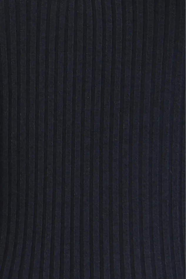 Top LIO Navy Women Rouje Blouses and Tops