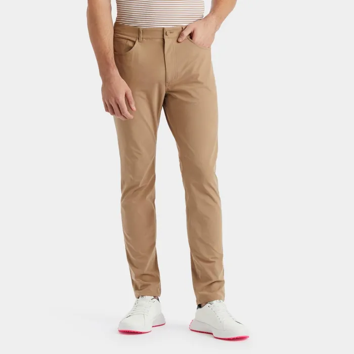 Tour 5 Pocket 4Way Stretch Straight Leg Pant Fawn Men GFORE Pants