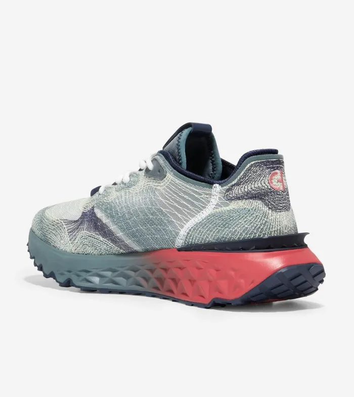 Trainers Men Cole Haan 5ZERGRAND Embrostitch Running Shoes Evening Bluemineral Redstormy Weather Trainers Men Cole Haan 5ZERGRAND Embrostitch Running Shoes Evening Bluemineral Redstormy Weather