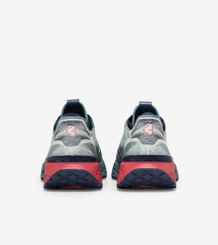 Trainers Men Cole Haan 5ZERGRAND Embrostitch Running Shoes Evening Bluemineral Redstormy Weather Trainers Men Cole Haan 5ZERGRAND Embrostitch Running Shoes Evening Bluemineral Redstormy Weather