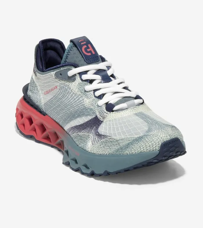 Trainers Men Cole Haan 5ZERGRAND Embrostitch Running Shoes Evening Bluemineral Redstormy Weather Trainers Men Cole Haan 5ZERGRAND Embrostitch Running Shoes Evening Bluemineral Redstormy Weather