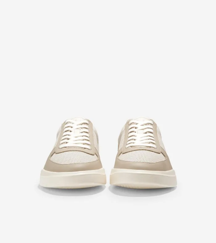Trainers Men Cole Haan Grand Crosscourt Modern Tennis Sneaker Birchmortar Perforated Leather Trainers Men Cole Haan Grand Crosscourt Modern Tennis Sneaker Birchmortar Perforated Leather