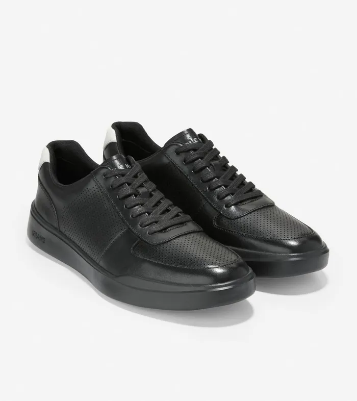 Trainers Men Cole Haan Grand Crosscourt Modern Tennis Trainer Caviar Perforated Trainers Men Cole Haan Grand Crosscourt Modern Tennis Trainer Caviar Perforated