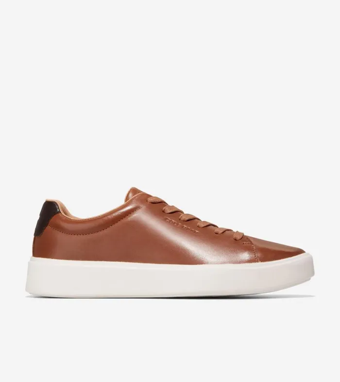 Trainers Men Cole Haan Grand Crosscourt Traveler Trainer British Tandark Chocolateegret Trainers Men Cole Haan Grand Crosscourt Traveler Trainer British Tandark Chocolateegret