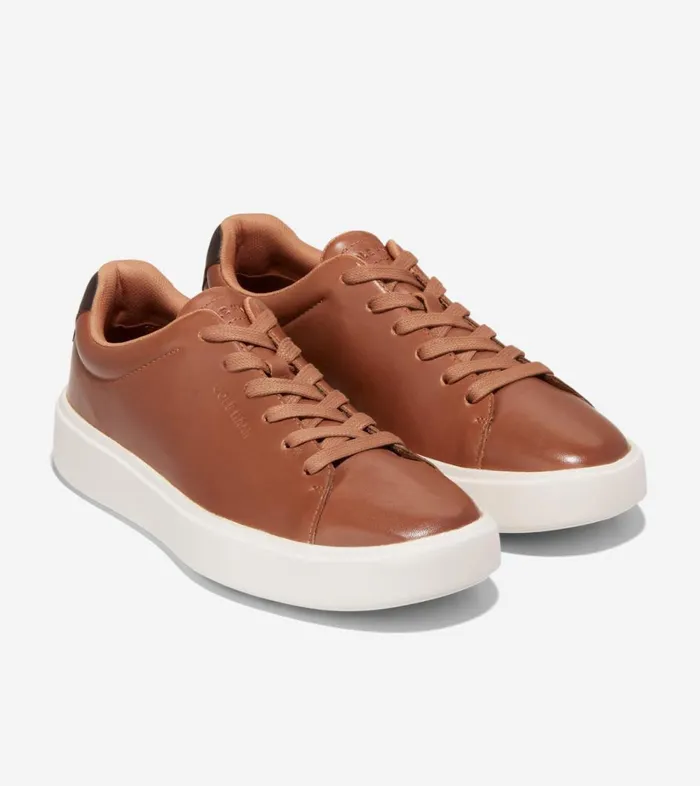 Trainers Men Cole Haan Grand Crosscourt Traveler Trainer British Tandark Chocolateegret Trainers Men Cole Haan Grand Crosscourt Traveler Trainer British Tandark Chocolateegret