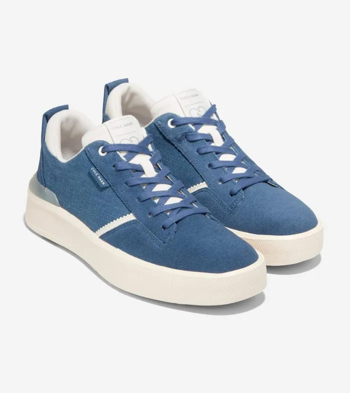 Trainers Men Cole Haan GrandPr Crew Trainer Blue Trainers Men Cole Haan GrandPr Crew Trainer Blue
