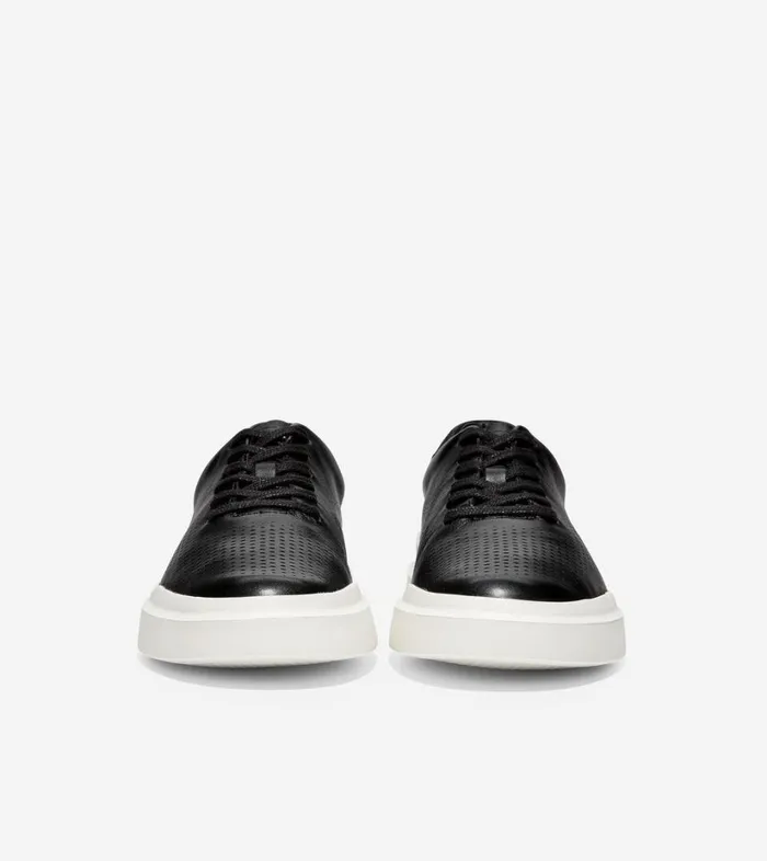 Trainers Men Cole Haan GrandPr Rally Laser Cut Trainer Black Trainers Men Cole Haan GrandPr Rally Laser Cut Trainer Black
