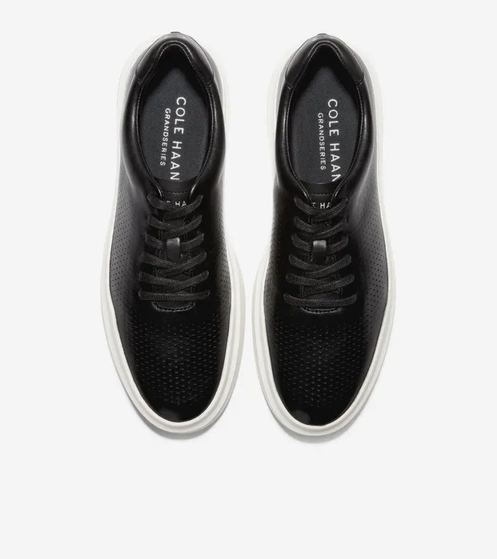 Trainers Men Cole Haan GrandPr Rally Laser Cut Trainer Black Trainers Men Cole Haan GrandPr Rally Laser Cut Trainer Black