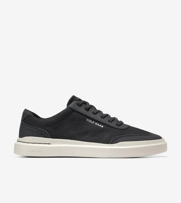 Trainers Men Cole Haan GrandPr Rally Ttoe Trainer Blacksilver Birch