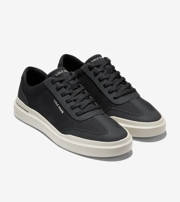 Trainers Men Cole Haan GrandPr Rally Ttoe Trainer Blacksilver Birch Trainers Men Cole Haan GrandPr Rally Ttoe Trainer Blacksilver Birch