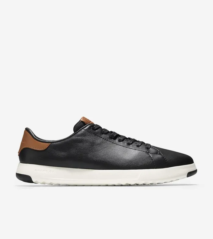 Trainers Men Cole Haan GrandPr Tennis Trainer Black British Tan