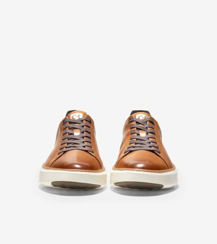 Trainers Men Cole Haan GrandPr Topspin Trainer British Tan Trainers Men Cole Haan GrandPr Topspin Trainer British Tan