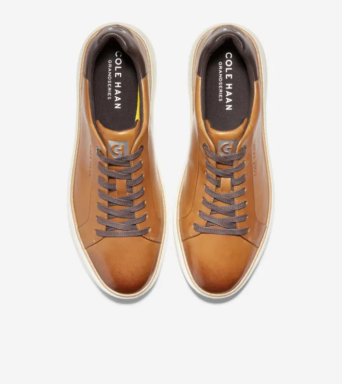 Trainers Men Cole Haan GrandPr Topspin Trainer British Tan Trainers Men Cole Haan GrandPr Topspin Trainer British Tan
