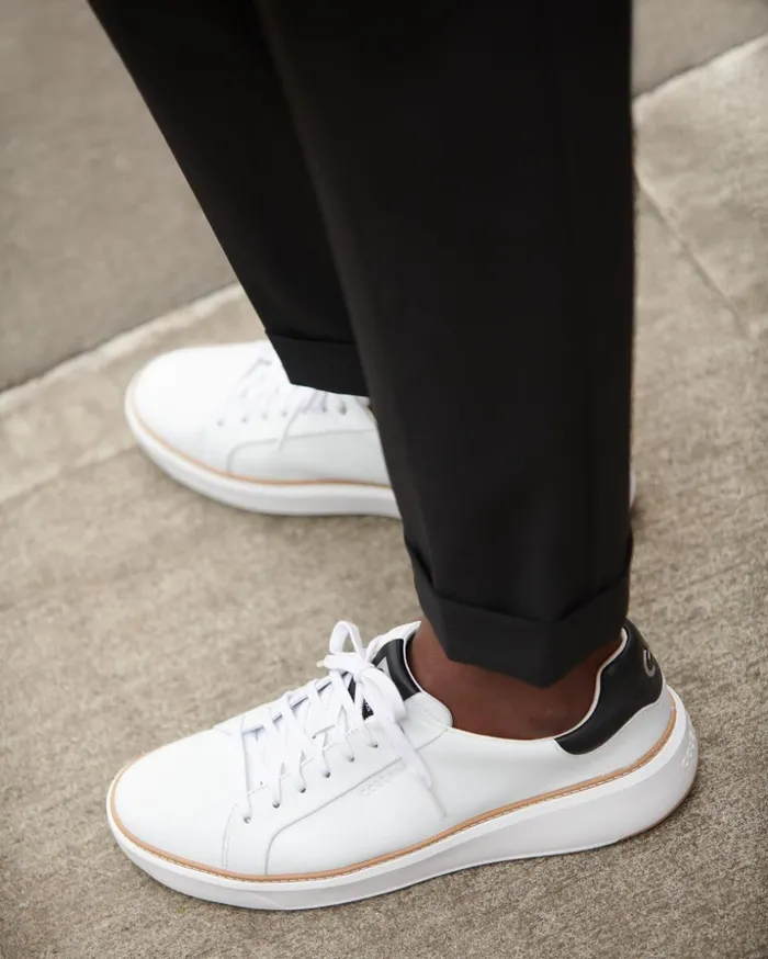 Trainers Men Cole Haan GrandPr Topspin Trainer Optic White Trainers Men Cole Haan GrandPr Topspin Trainer Optic White