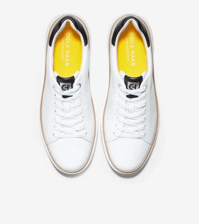 Trainers Men Cole Haan GrandPr Topspin Trainer Optic White Trainers Men Cole Haan GrandPr Topspin Trainer Optic White