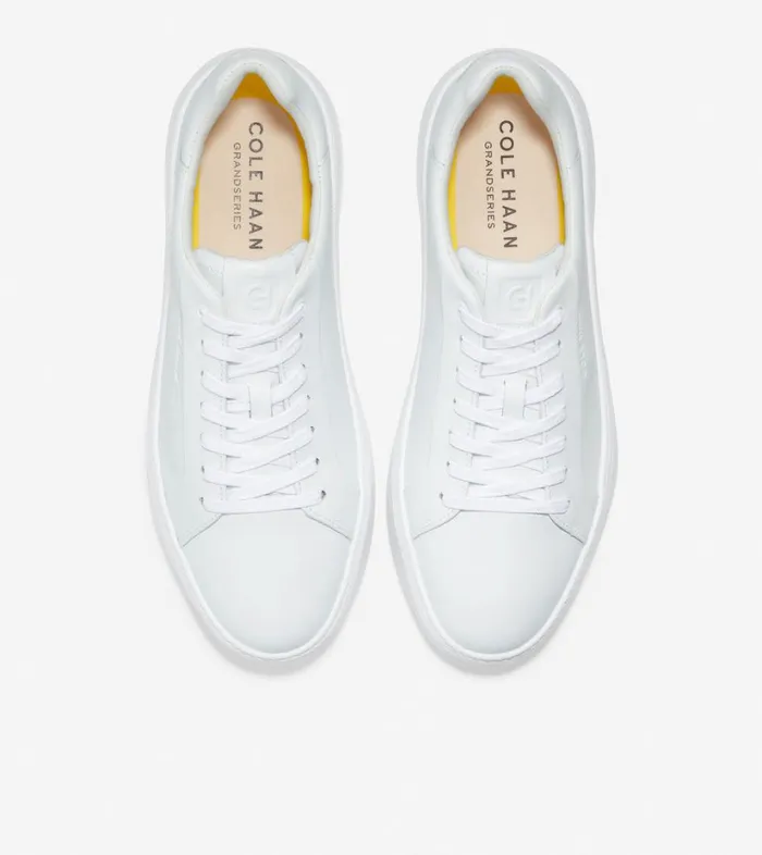 Trainers Men Cole Haan GrandPr Topspin Trainer Optic White White Trainers Men Cole Haan GrandPr Topspin Trainer Optic White White