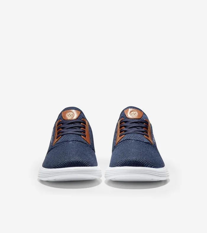 Trainers Men Cole Haan Grandsport Journey Sneaker Navy Inkwoodbury Knit