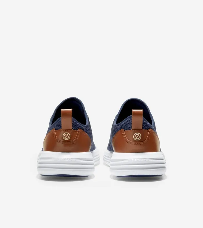 Trainers Men Cole Haan Grandsport Journey Sneaker Navy Inkwoodbury Knit